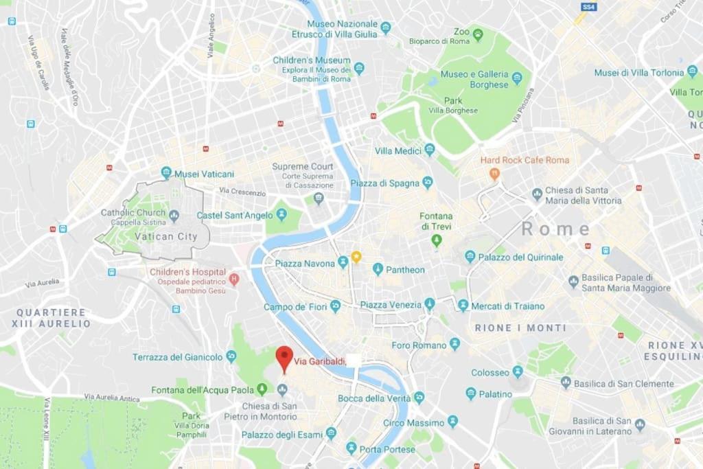 Fascinating Flat - Up To 4 Guests - Trastevere Ρώμη Εξωτερικό φωτογραφία